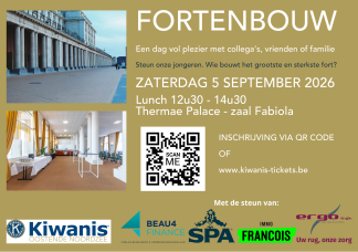 Lunch Thermae Palace tijdens Fortenbouw